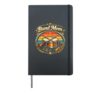 Band Mom Marching Band Trumpet Drums Music Mother Hardcover Journal, Black