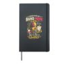 Band Mom Not A Quitter Funny Marching Band Mother Music Hardcover Journal, Black