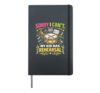 Band Mom Sorry My Kid Has Rehearsal Funny Marching Band Hardcover Journal, Black