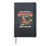 Band Mom You'll Hear My Band Kid All Day Like It Or Not Hardcover Journal, Black