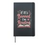 Banned Books Hardcover Journal, Black