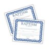 Baptism Certificate Recognition of Faith 50pk 8.5x11” Church Keepsake Gift to Frame Invitation Dedication Pastor Ceremony Christening