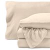 Bare Home Super Soft Fleece Sheet Set - Twin Size - Extra Plush Polar Fleece, No-Pilling Bed Sheets - All Season Cozy Warmth (Twin, Sand)