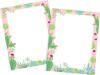 Barker Creek Designer Computer Paper 100 Sheet Set, Prickles, Decorative Paper, Stationery, 8.5" x 11", 100 sheets, Home, School, and Office Supplies (3881)
