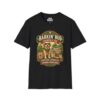 Barkin’ Bud Supply Co Funny Cannabis Dog Shirt, Weed Humor Pet Lover Graphic Tee, Vintage Plant Inspired Pet Owner Gift Black