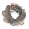 Barn Swallow in Graphite Chiffon Scrunchies for Women
