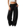 Barrel Sweatpants Women Wide Leg Baggy Lounge Casual Y2K Track Travel Pants