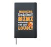 Basketball Mimi Will Yell Loudly Mimi of A Basketball Player Hardcover Journal, Black