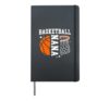 Basketball Nana Grandma Nana Of A Basketball Player Hardcover Journal, Black