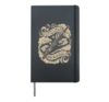 Bassoon Musical Notes Classical Orchestra Fantasy Hardcover Journal, Black