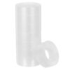 BAZEITFLOW Stationery Tape Refills Adhesive 8 Rolls X 0.7 Inch 43.74yd