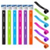 BAZIC Products 12 in Shatterproof Flexible Ruler, Inch & Metric, 6-Set