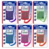 BAZIC Products 8-Digit Pocket Calculator with Neck String, 24-Box