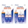 BAZIC Products All Purpose Glue Sticks, 0.7 oz (21 g), 2 Count, 2-Pack