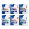 BAZIC Products Mini Pastel Stapler, Standard 26/6, with 500 Staples, 4-Set