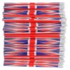 BCOATH 96pcs Festive Flag Wooden Pencils for Writing and Drawing