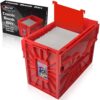 BCW Short Comic Book Bin, Holds 150 Comics Each, Red, 1 Pack