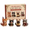 Beaded Animal Kit, Christmas Cute Cat 3D Beaded Craft Making Supplies