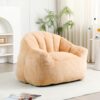 Bean Bag Chair, Bean Bag Sofa Chair with Armrests Stuffed High Density Foam, Lazy Sofa Comfy Chairs BeanBag Chair for Adults in Living Room,Bedroom Reading