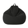 Bean Bag Cover Only Faux Suede 70x80cm, Black