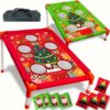 Bean Bag Toss Game for Kids 3-8 – Outdoor Cornhole Toys for Boys & Girls, Family Party Games, Birthday & Christmas for Toddlers Ages 4-8