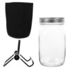 Bean Sprout Growing Kit Stainless Steel Screen Lid Stand