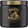Beards & Bombshells Hydrating Beard Butter, Light Whipped, Non-Greasy, Softens Hair, Tames Frizz, Adds Light Shape (Masculine Cologne-inspired)