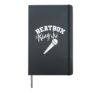 Beatbox King on the Microphone Hardcover Journal, Black
