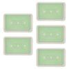 Beatifufu 5 Sets Plastic with Drain Holes Seed Sprouter Tray, Stackable