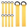 Beaupretty 48pcs Cheer Pom Poms Name Tags with Versatile Polyester Design for Team Spirit Boost Soft and Comfortable for Events and Competitions