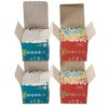 Beaupretty 4 Boxes Portable Dust Free Plaster Chalk for Teachers, White