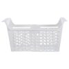 Beaupretty Expandable Deep Freezer Organizer Basket with Non-slip Plastic Construction, Adjustable Size 17.4x8.86x8.86in for Kitchen and Food Pantry Storage Solution