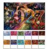 Beauty 2027 DIY Diamond Painting Calendar for Adults Wall Ornaments
