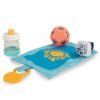 BEBE FUERTE Let's Move Giftset by Robin Arzon - Baby Activity Center with Bilingual Sensory Toys for Ages 3 Months and Up