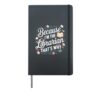 Because I'm The Librarian That's Why Book Lover Hardcover Journal, Black