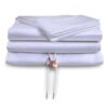 Bed Bunny Locking Fitted Bed Sheet Set, Stays On & Won’t Slip Off, Built-in StayFit Compression System Hugs Mattresses, AS-SEEN-ON-TV, Wrinkle & Stain Resistant CopperSoft Fabric, Infused w/Copper