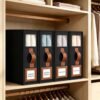Bed Sheet Organizers and Storage, 4Pack Foldable Organizer for Linen Closet