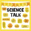 Bee Science Bulletin Board Set Bee Classroom Decorations Science Talk Bulletin Board Decorations Educational Paper Cutouts for Elementary Middle School Wall Decor Back to School Teacher Supplies