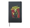 Beetlejuice Wolf Jackson Movie Gothic Halloween Graphic Art Hardcover Journal, Black
