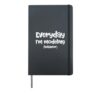 Behavioral Analytic Gift for ABA Therapist Hardcover Journal, Black