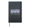 Behavior Interventionist Groovy Back to School Teachers Hardcover Journal, Black