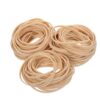 Beige Rubber Bands 1.1 Lb 2.36x0.12in Heavy Duty Reusable