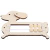 Beige Wooden Preschool Classroom Calculating Bead Model DIY Educational