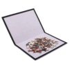 beinkmake Foldable Felt Puzzle Pad for 500 Pieces Puzzle Pad Mat 24x16In Foldable Felt Display Board, Black