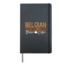 Belgian Malinois Lover Before Pet Coffee Belgian Malinois Hardcover Journal, Black