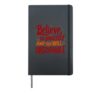 Believe In Yourself And You Will Unstoppable Hardcover Journal, Black