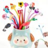BESARME 16 PCS Fun Pens Prize Gifts for Kids Classroom, Cute Silicone Pen