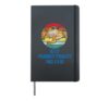 Best Bearded Dragon Dad Ever Retro Vintage Sunset Hardcover Journal, Black