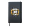 Best Emily Ever 5 Stars Legend Name Emily Hardcover Journal, Black