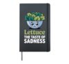 Best Lettuce Design For Men Women Veggie Lettuce Lover Hardcover Journal, Black